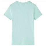 VidaXL Kindershirt 140 helles Mint