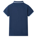 VidaXL Kinderpoloshirt 92 dunkelblau