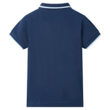 VidaXL Kinderpoloshirt 116 dunkelblau