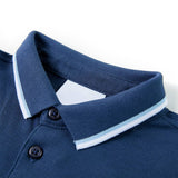 VidaXL Kinderpoloshirt 128 dunkelblau