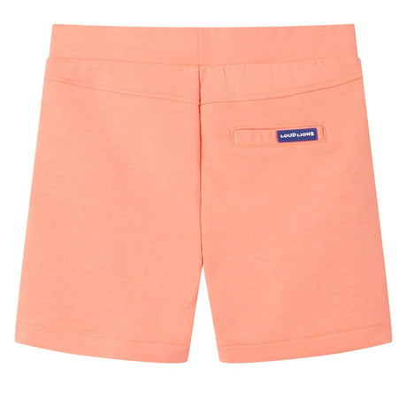 VidaXL Kindershorts mit Kordelzug 128 neonorange