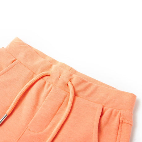 VidaXL Kindershorts mit Kordelzug 140 neonorange
