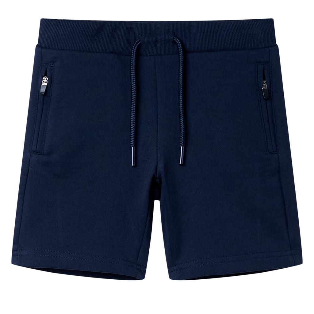 VidaXL Kindershorts 128 Marineblau