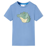 VidaXL Kindershirt 92 mittelblau
