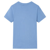 VidaXL Kindershirt 92 mittelblau