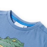 VidaXL Kindershirt 92 mittelblau