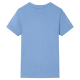 VidaXL Kindershirt 116 mittelblau