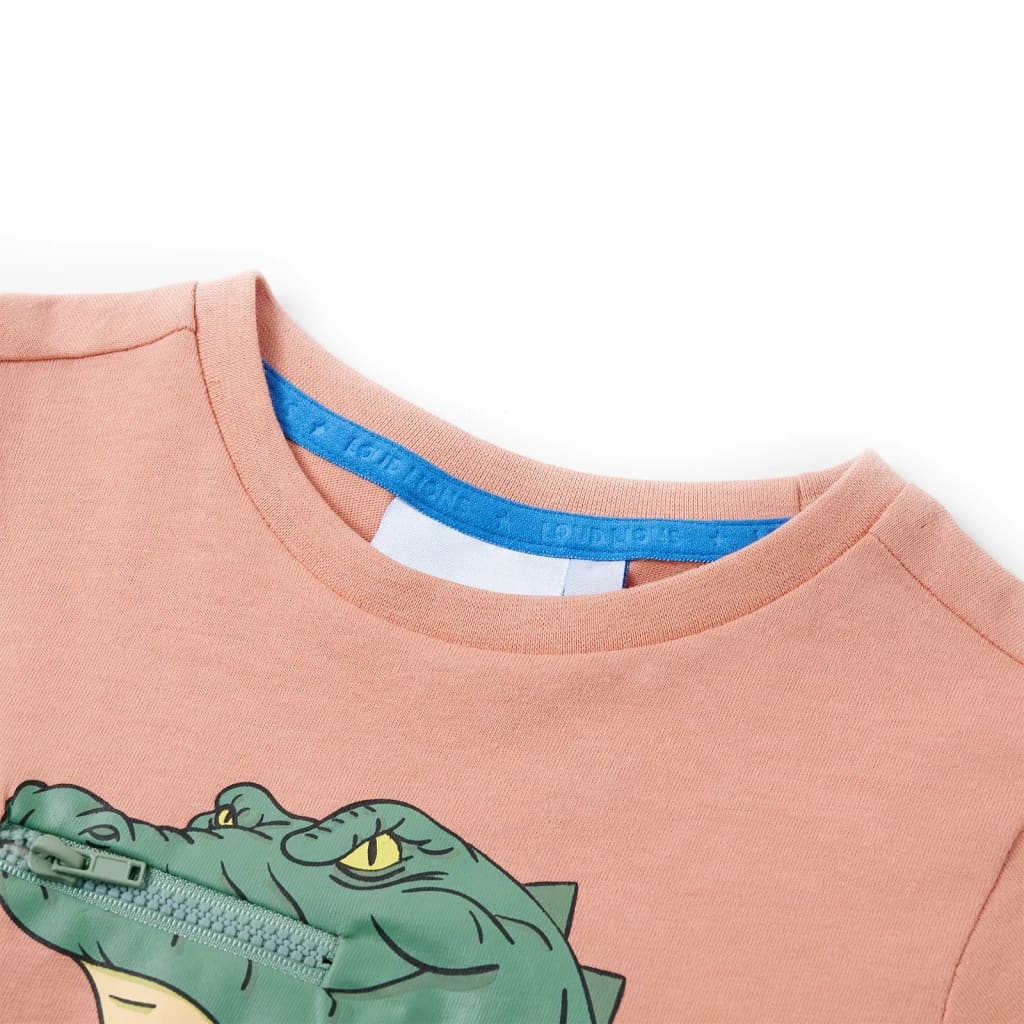 VidaXL Kindershirt 116 hellorange