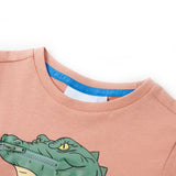 VidaXL Kindershirt 128 hellorange