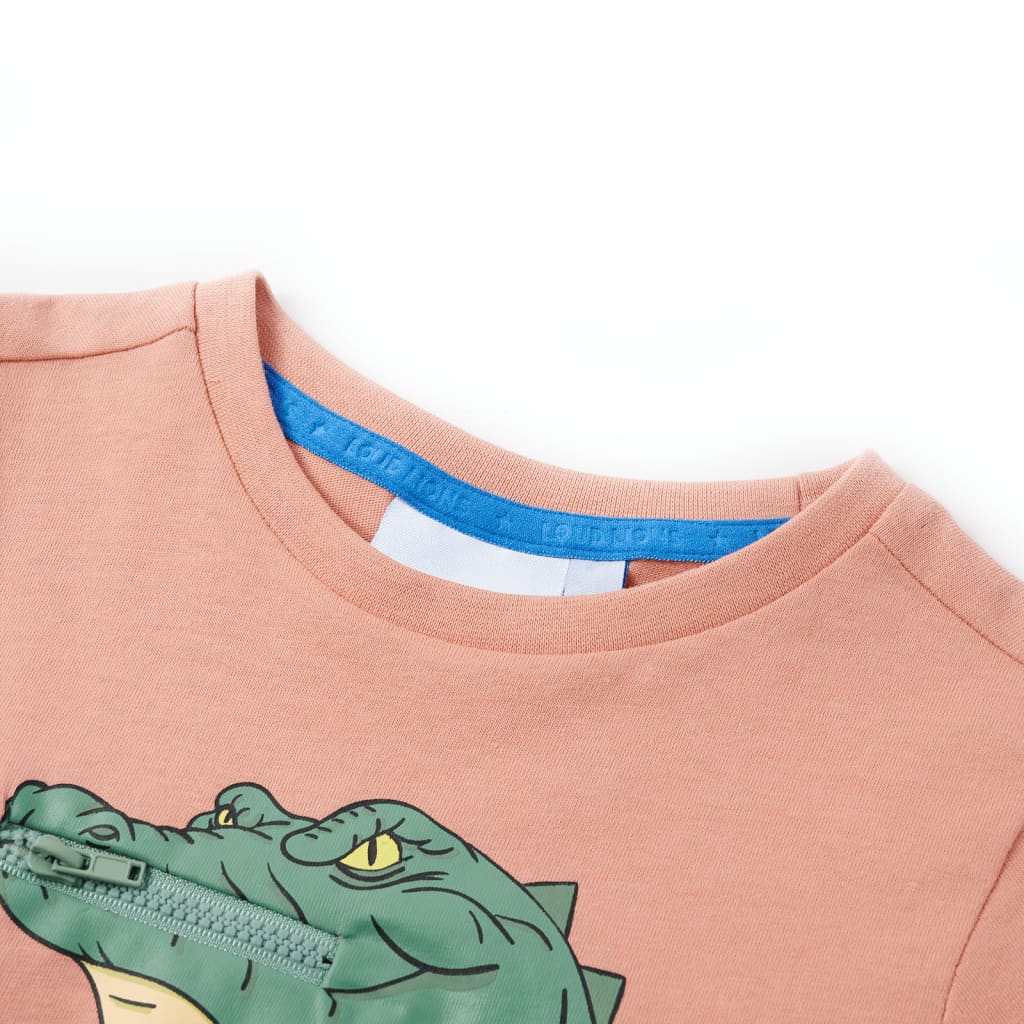 VidaXL Kindershirt 140 Hellorange