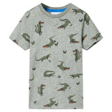 VidaXL Kinderhemd 104 gemischtes helles Khaki