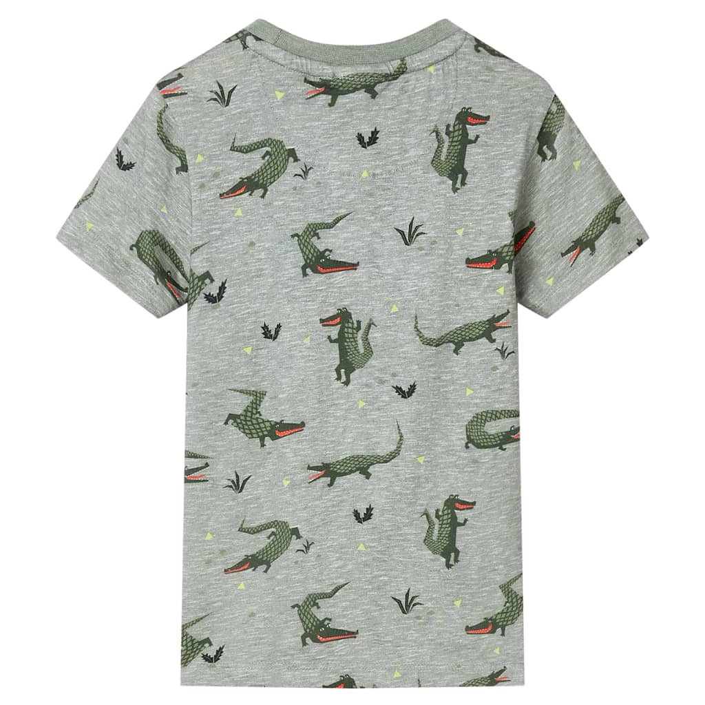 VidaXL Kinderhemd 104 gemischtes helles Khaki