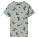 VidaXL Kinderhemd 128 gemischtes helles Khaki