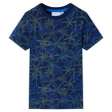 VidaXL Kinderhemd 104 Marineblau