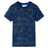 VidaXL Kinderhemd 116 Marineblau
