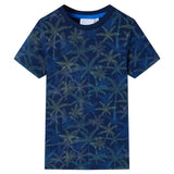 VidaXL Kinderhemd 140 Marineblau
