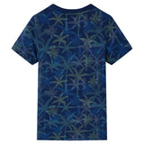 VidaXL Kinderhemd 140 Marineblau