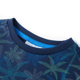 VidaXL Kinderhemd 140 Marineblau