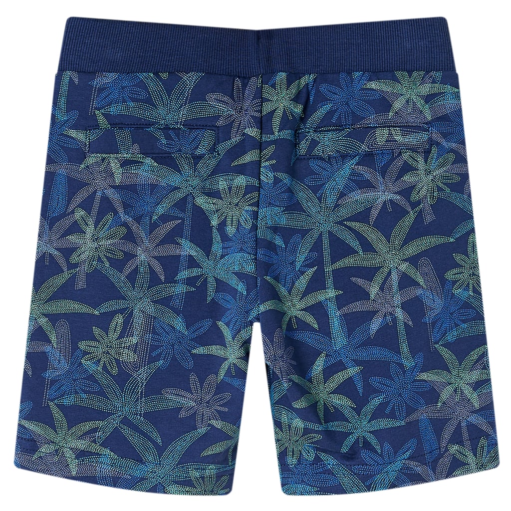 VidaXL Kindershorts mit Kordelzug 140 Marineblau