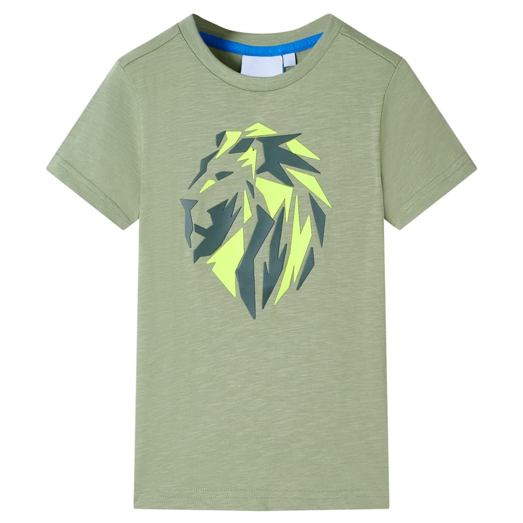 VidaXL Kinderhemd 104 helles Khaki
