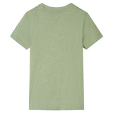 VidaXL Kinderhemd 116 helles Khaki