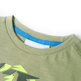VidaXL Kinderhemd 128 helles Khaki