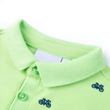 VidaXL Kinderpoloshirt 92 neongrün