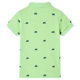 VidaXL Kinder-Poloshirt 104 neongrün