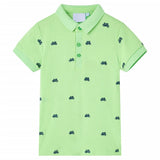 VidaXL Kinderpoloshirt 116 neongrün