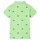 VidaXL Kinderpoloshirt 116 neongrün
