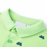 VidaXL Kinderpoloshirt 116 neongrün