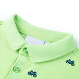 VidaXL Kinderpoloshirt 128 neongrün