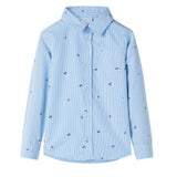 VidaXL Kindershirt 128 Hellblau