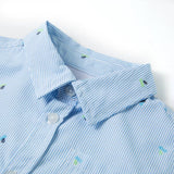 VidaXL Kindershirt 128 Hellblau