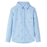 VidaXL Kindershirt 140 Hellblau