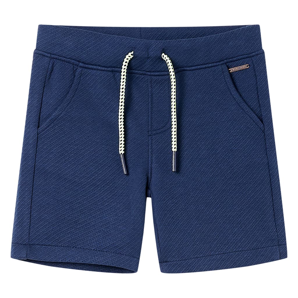 VidaXL Kindershorts mit Kordelzug 92 dunkelblau