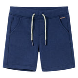 VidaXL Kindershorts mit Kordelzug 92 dunkelblau
