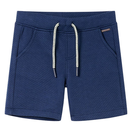 VidaXL Kindershorts mit Kordelzug 116 dunkelblau