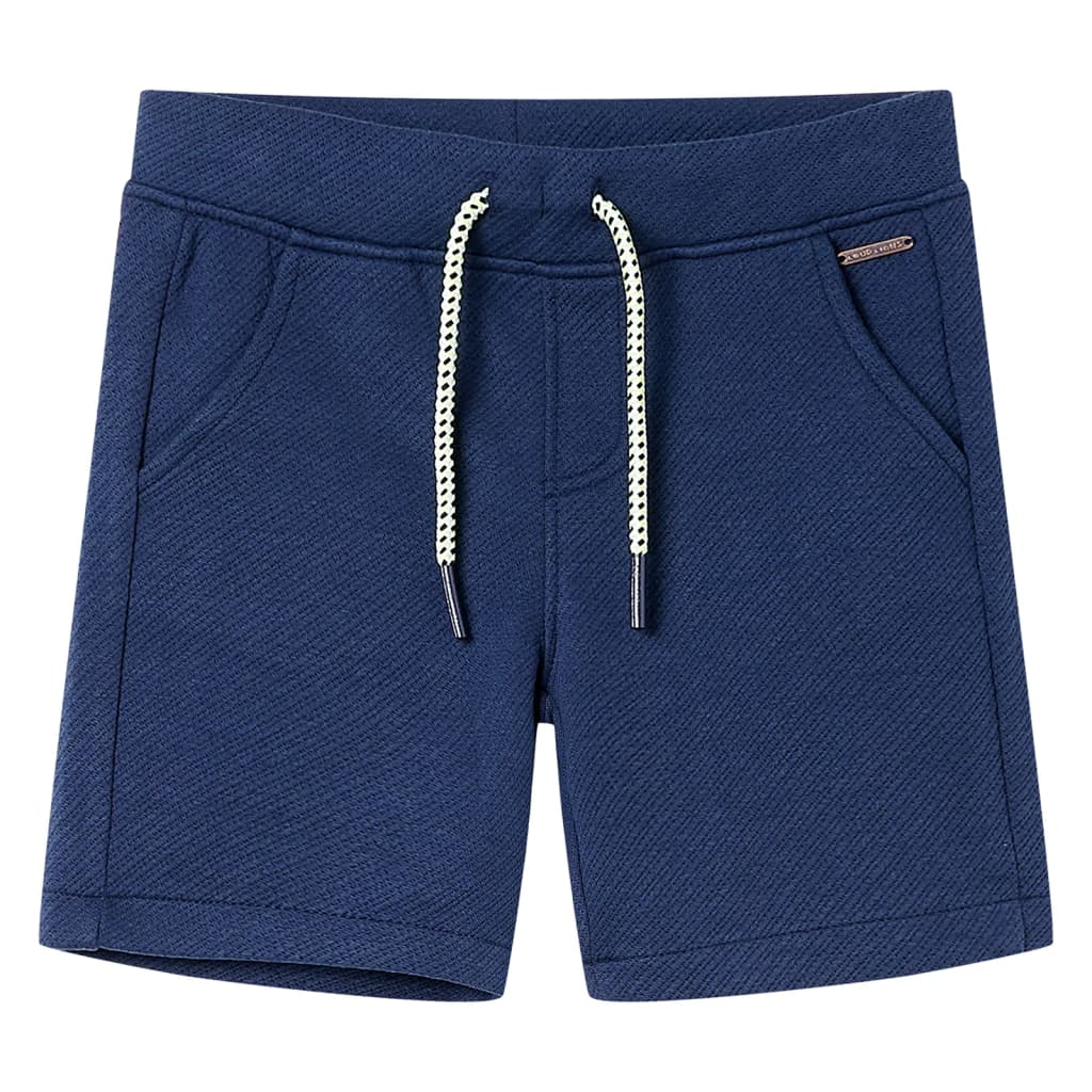 VidaXL Kindershorts mit Kordelzug 116 dunkelblau