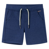 VidaXL Kindershorts mit Kordelzug 128 dunkelblau