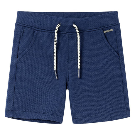 VidaXL Kindershorts mit Kordelzug 140 dunkelblau