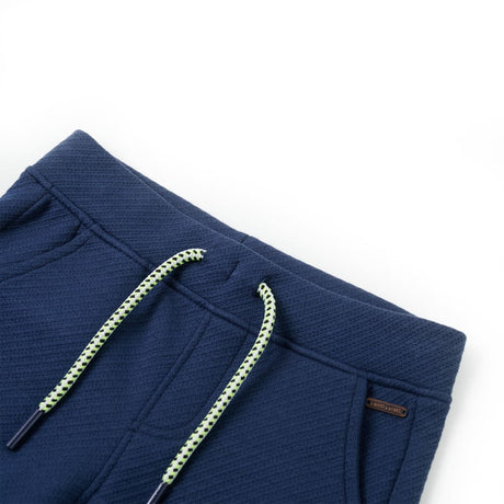 VidaXL Kindershorts mit Kordelzug 140 dunkelblau