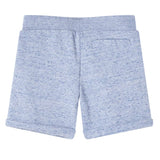 VidaXL Kindershorts mit Kordelzug 92 melangeblau