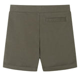 VidaXL Kindershorts mit Kordelzug 128 dunkles Khaki