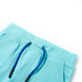 VidaXL Kindershorts mit Kordelzug 92 Meeresblau