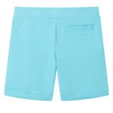 VidaXL Kindershorts mit Kordelzug 140 Meerblau