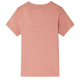 VidaXL Kindershirt mit kurzen Ärmeln 92 Hellorange