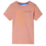 VidaXL Kindershirt mit kurzen Ärmeln 104 Hellorange