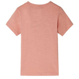 VidaXL Kindershirt mit kurzen Ärmeln 116 Hellorange