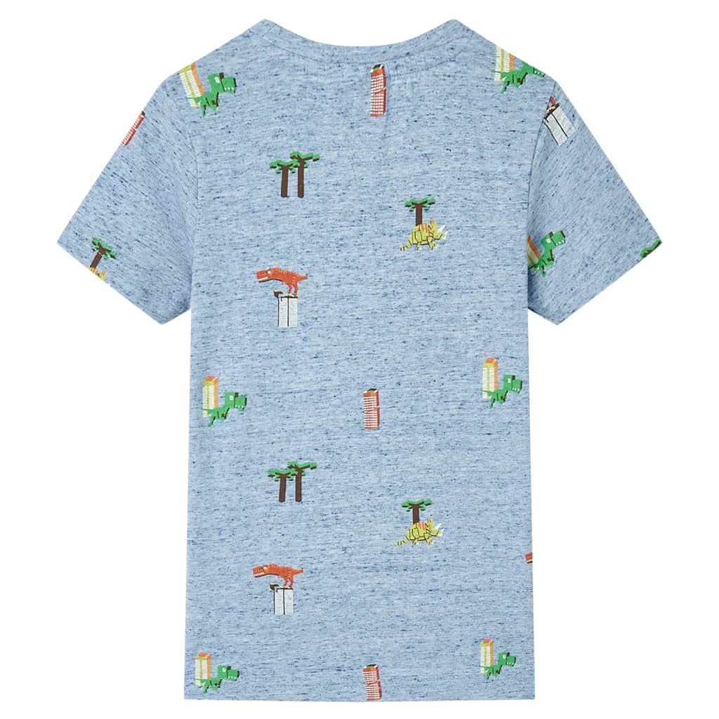 VidaXL Kinderhemd 116 blau gemischt
